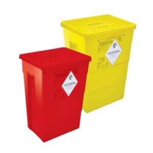Waste Bins Without Foot Pedal & Wheels
