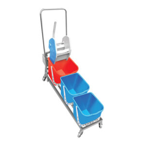 Wringer Trolley Three Bucket