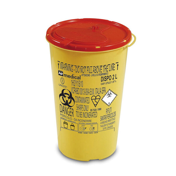 Sharps Disposal Containers – Dispo 2 Ltr.
