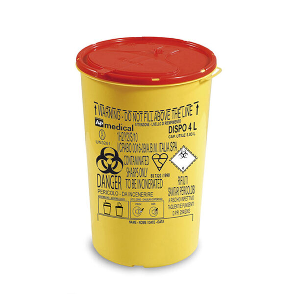 Sharps Disposal Containers – Dispo 4Ltr