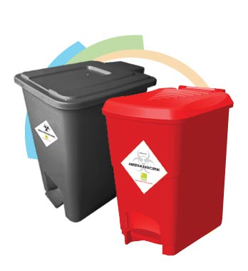 Waste Bins With Foot Pedal Manufacturer
