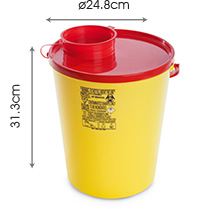 Sharps Disposal Containers – PBS 12 Ltr.