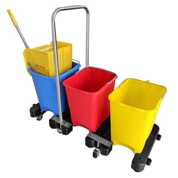 Wringer Trolley 15 Liter - 3-Bucket