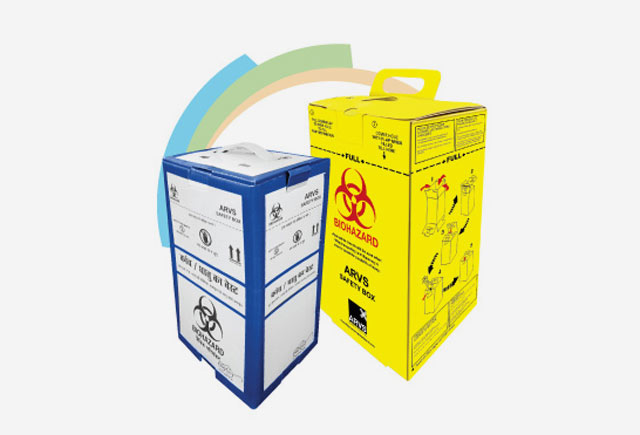 ARVS Cardboard Safety Boxes